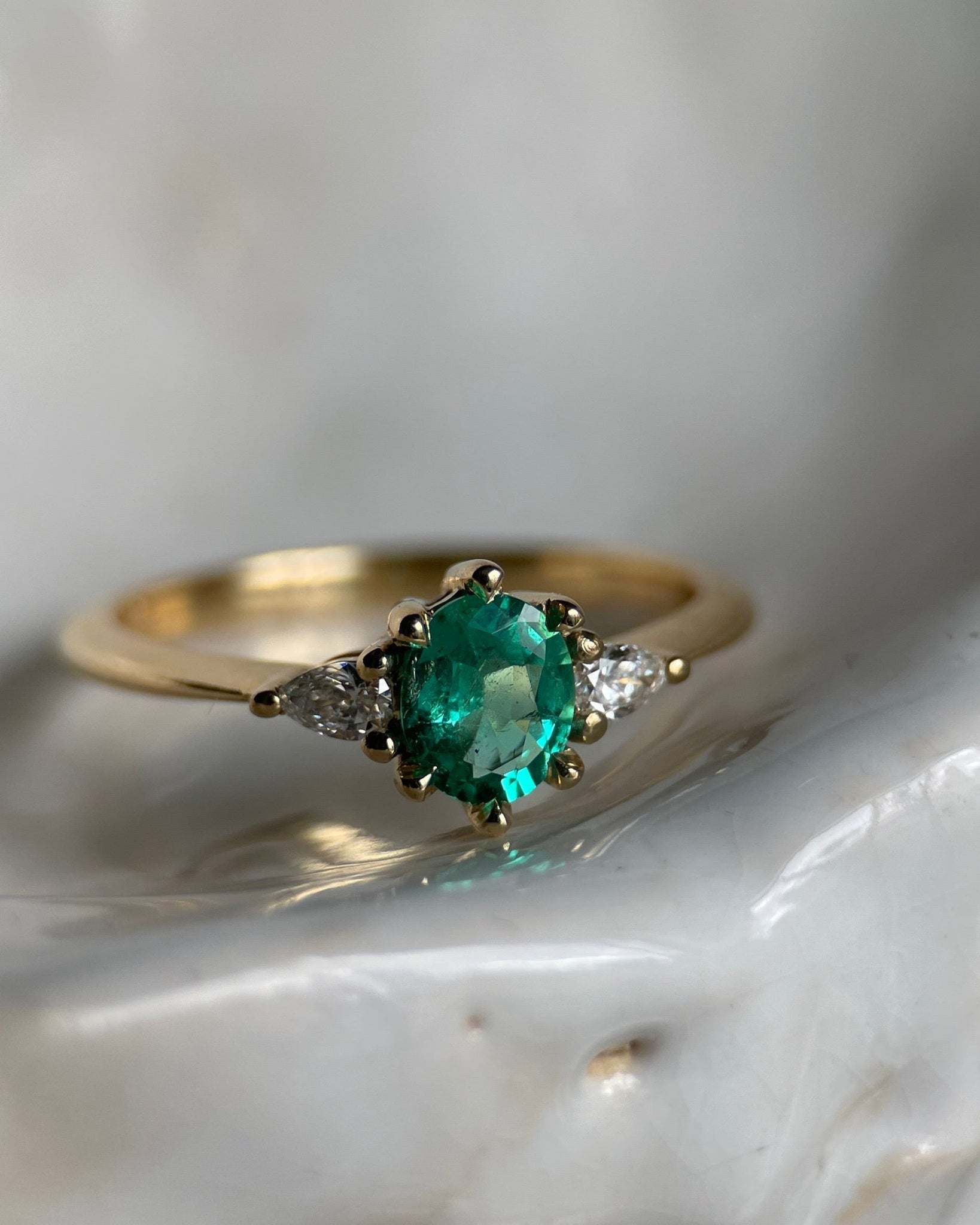 PEREGRINE II EMERALD-Rings-Corkysaintclair Melbourne