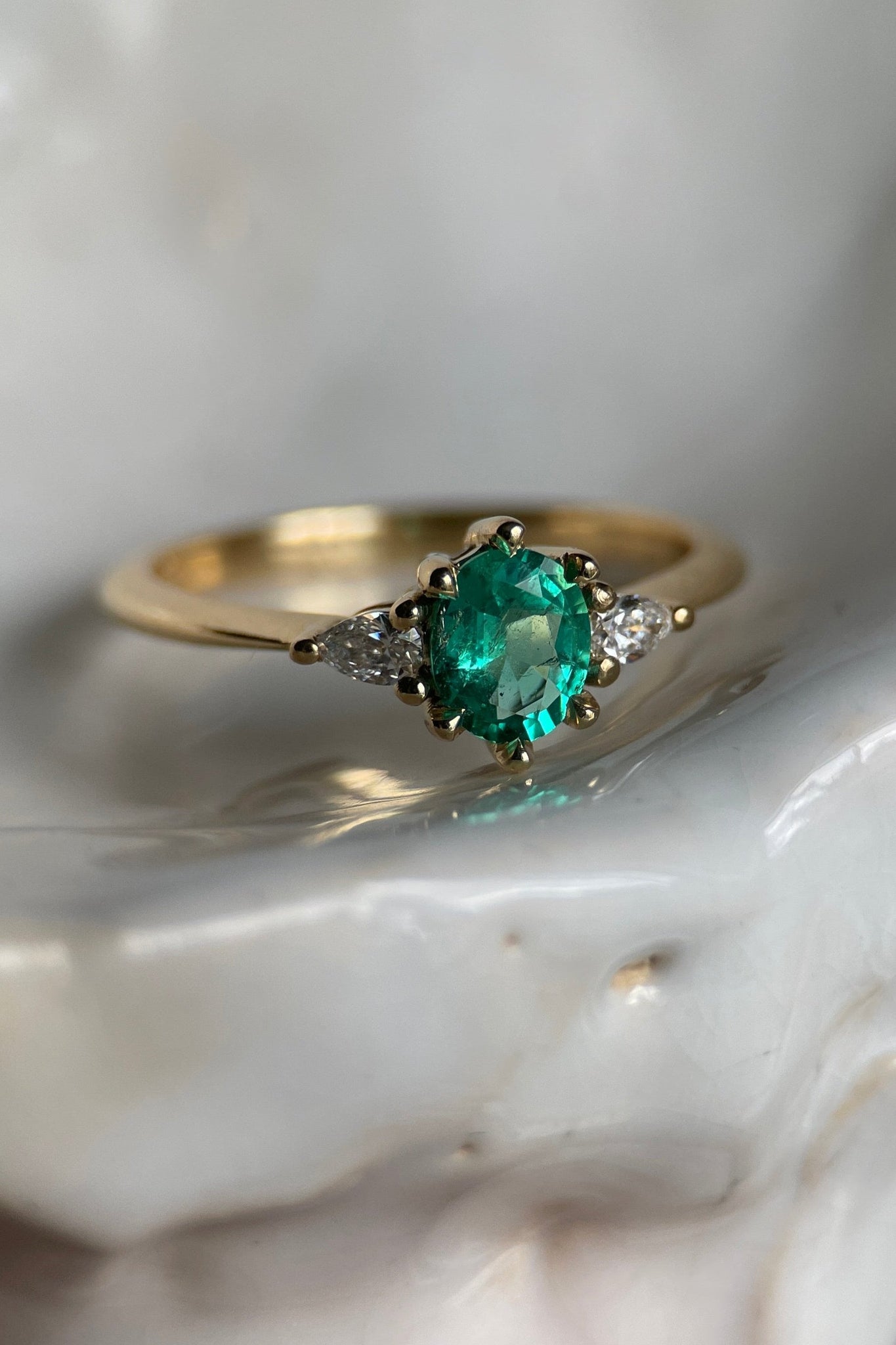 PEREGRINE II EMERALD-Rings-Corkysaintclair Melbourne