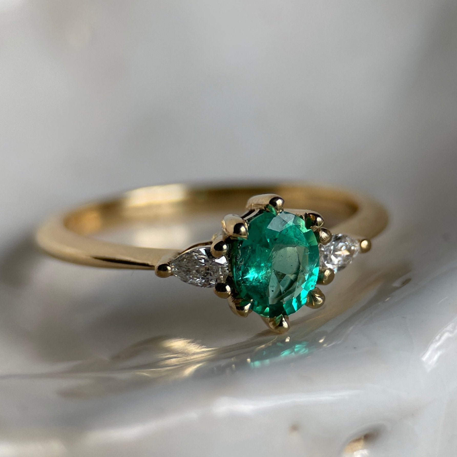 PEREGRINE II EMERALD-Rings-Corkysaintclair Melbourne